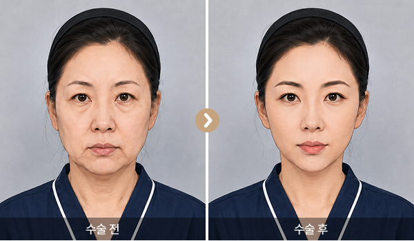 빠른 회복 전후 이미지